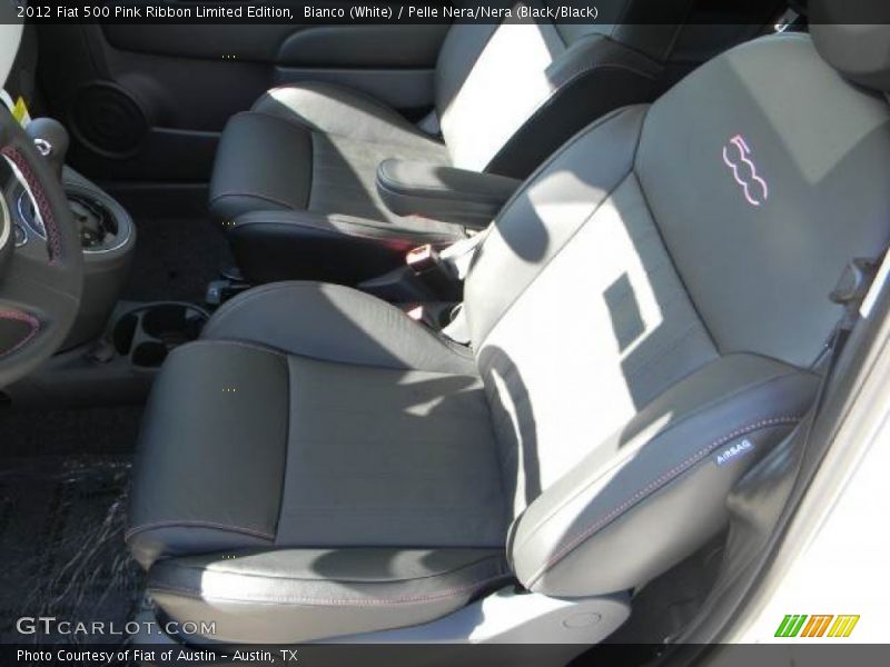  2012 500 Pink Ribbon Limited Edition Pelle Nera/Nera (Black/Black) Interior