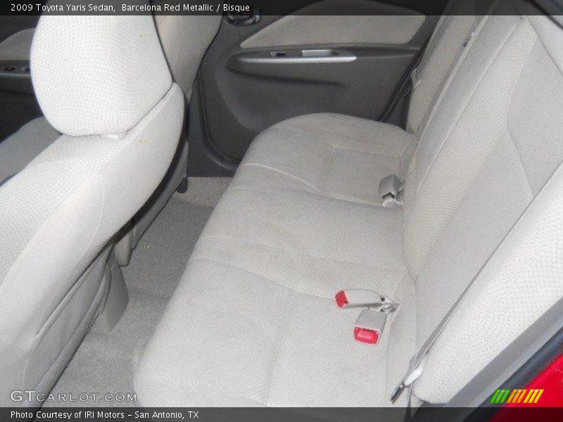 Barcelona Red Metallic / Bisque 2009 Toyota Yaris Sedan