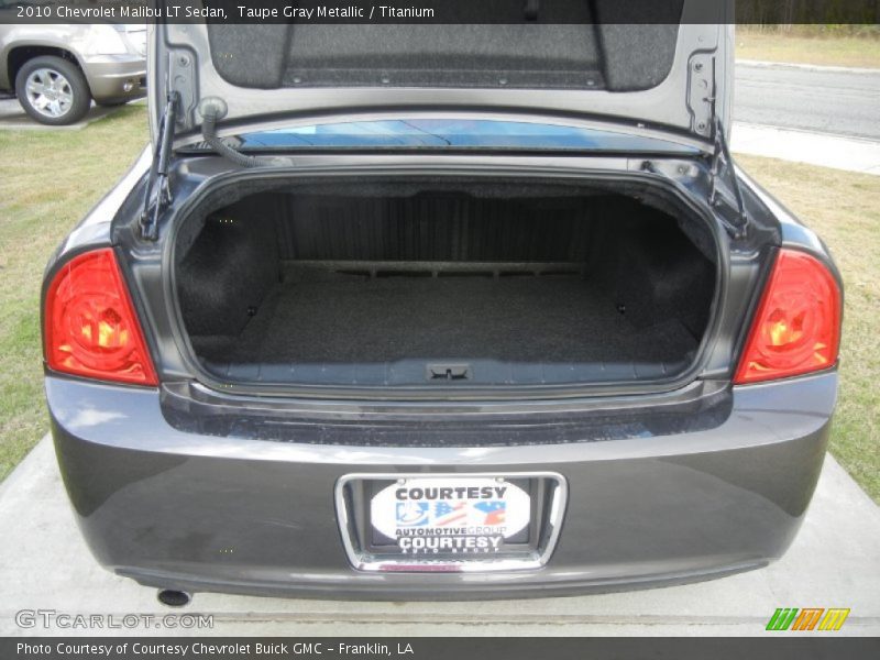 Taupe Gray Metallic / Titanium 2010 Chevrolet Malibu LT Sedan