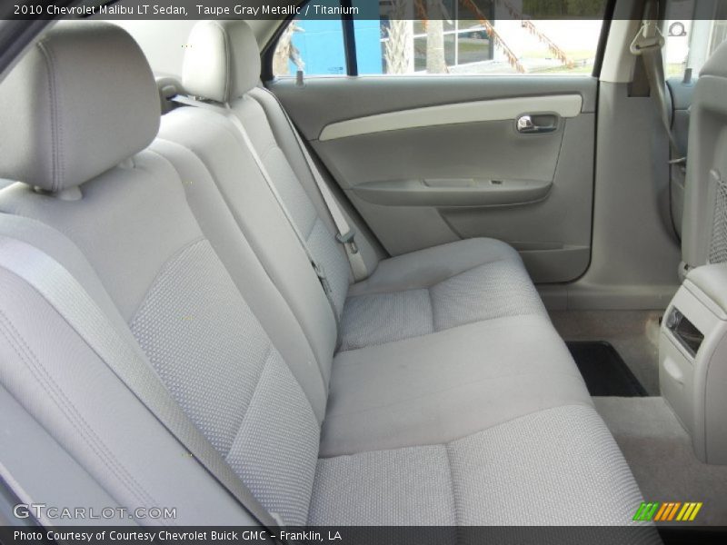Taupe Gray Metallic / Titanium 2010 Chevrolet Malibu LT Sedan