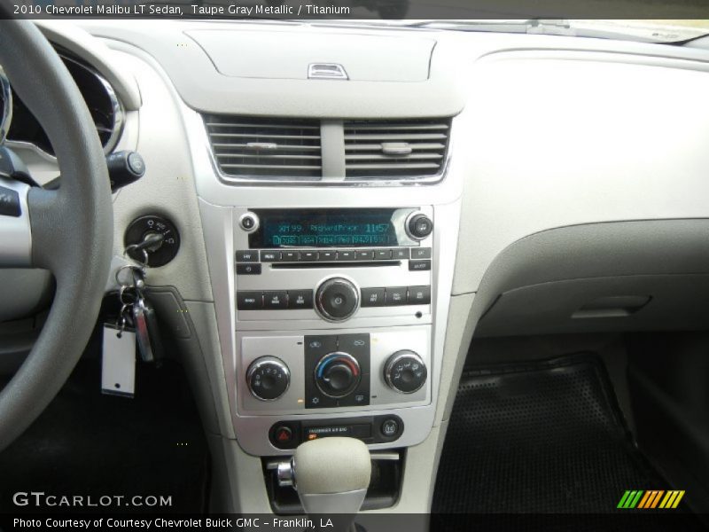 Taupe Gray Metallic / Titanium 2010 Chevrolet Malibu LT Sedan