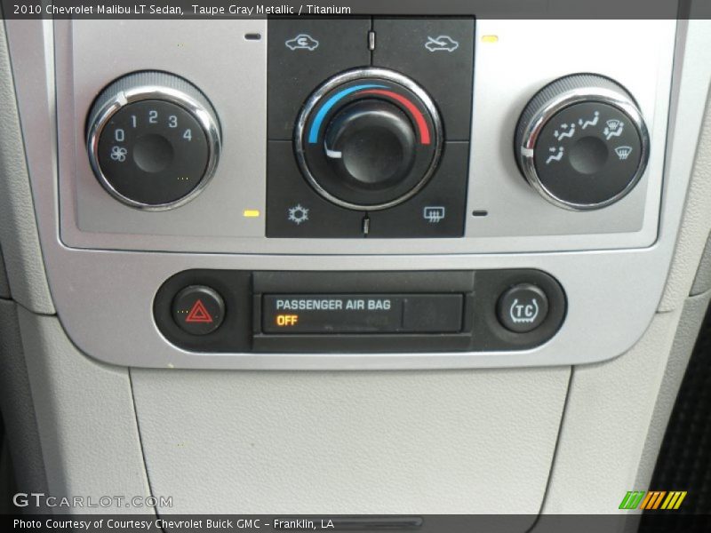 Taupe Gray Metallic / Titanium 2010 Chevrolet Malibu LT Sedan