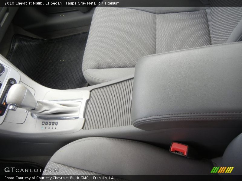 Taupe Gray Metallic / Titanium 2010 Chevrolet Malibu LT Sedan
