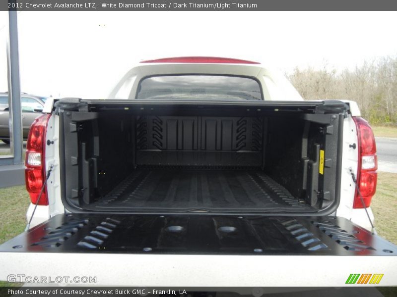 White Diamond Tricoat / Dark Titanium/Light Titanium 2012 Chevrolet Avalanche LTZ