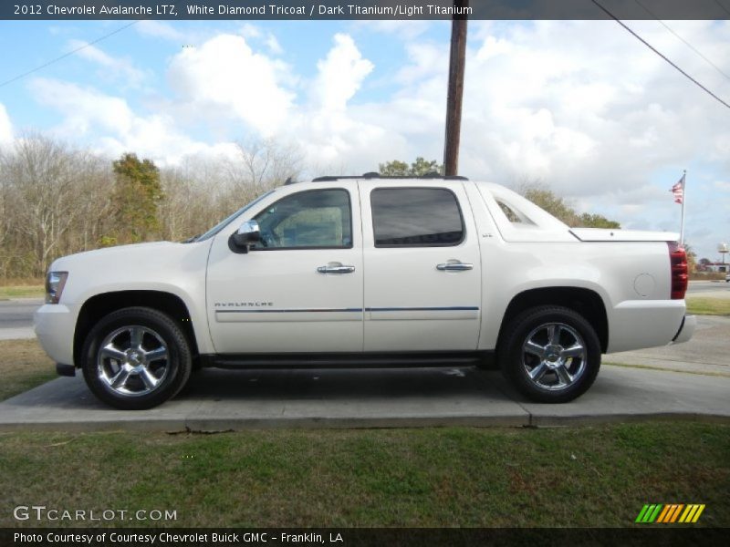  2012 Avalanche LTZ White Diamond Tricoat