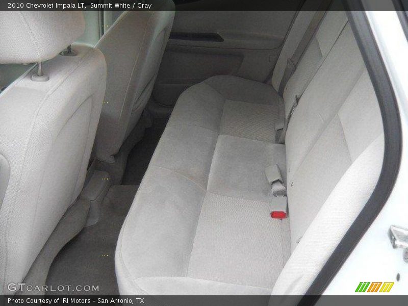 Summit White / Gray 2010 Chevrolet Impala LT