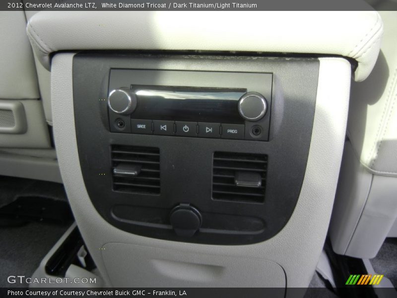 White Diamond Tricoat / Dark Titanium/Light Titanium 2012 Chevrolet Avalanche LTZ