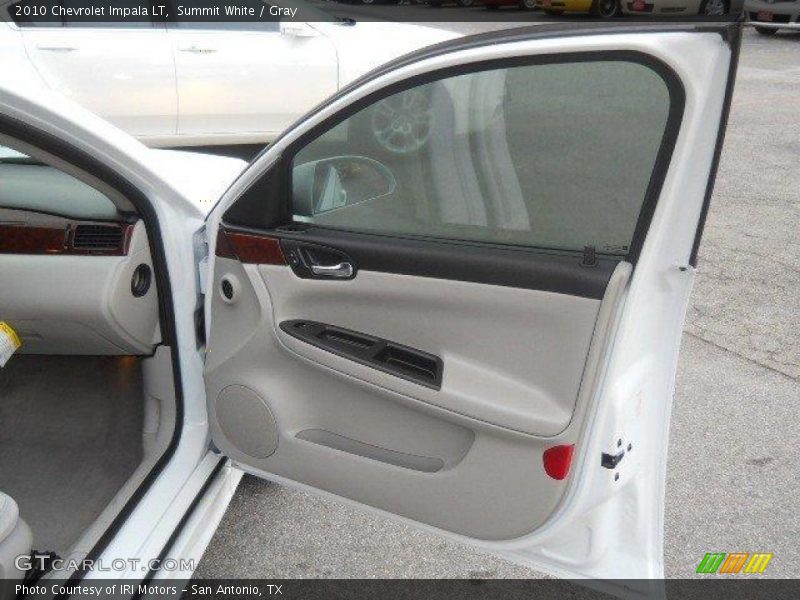 Summit White / Gray 2010 Chevrolet Impala LT
