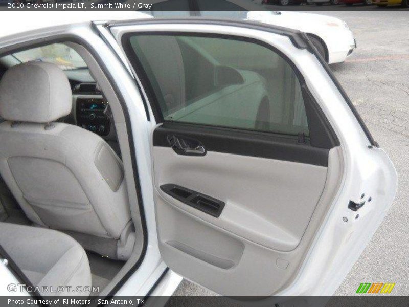 Summit White / Gray 2010 Chevrolet Impala LT