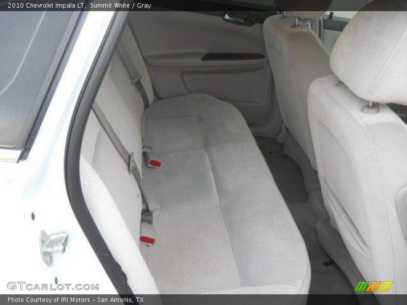 Summit White / Gray 2010 Chevrolet Impala LT