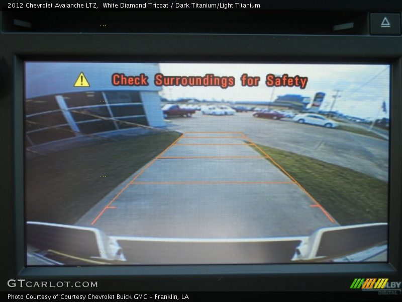White Diamond Tricoat / Dark Titanium/Light Titanium 2012 Chevrolet Avalanche LTZ