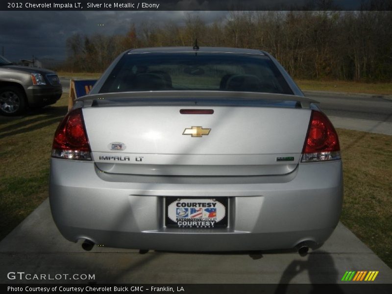 Silver Ice Metallic / Ebony 2012 Chevrolet Impala LT