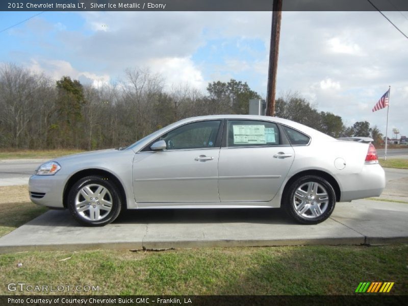 Silver Ice Metallic / Ebony 2012 Chevrolet Impala LT