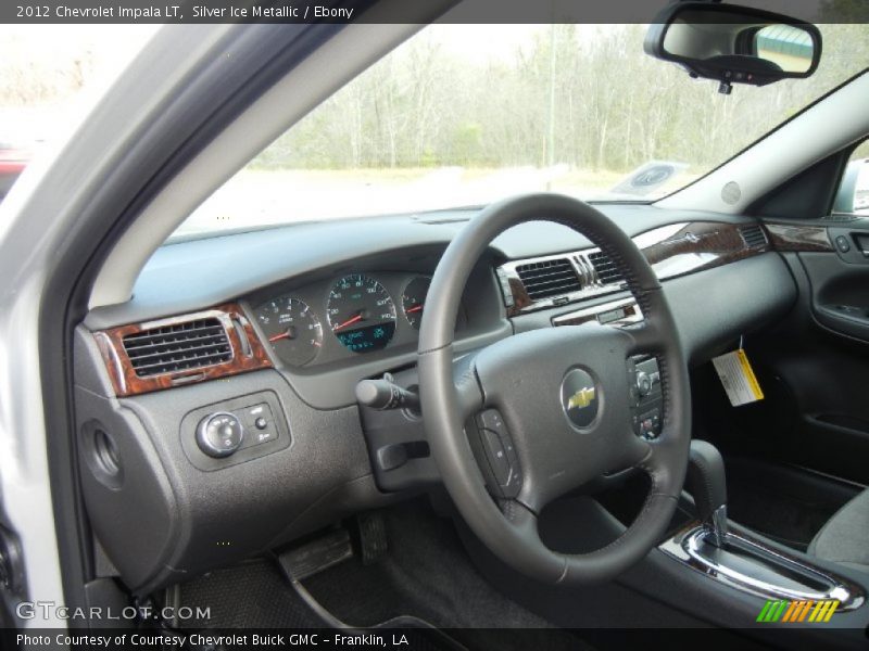 Silver Ice Metallic / Ebony 2012 Chevrolet Impala LT