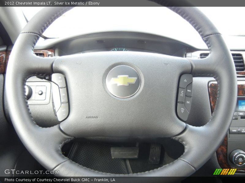 Silver Ice Metallic / Ebony 2012 Chevrolet Impala LT
