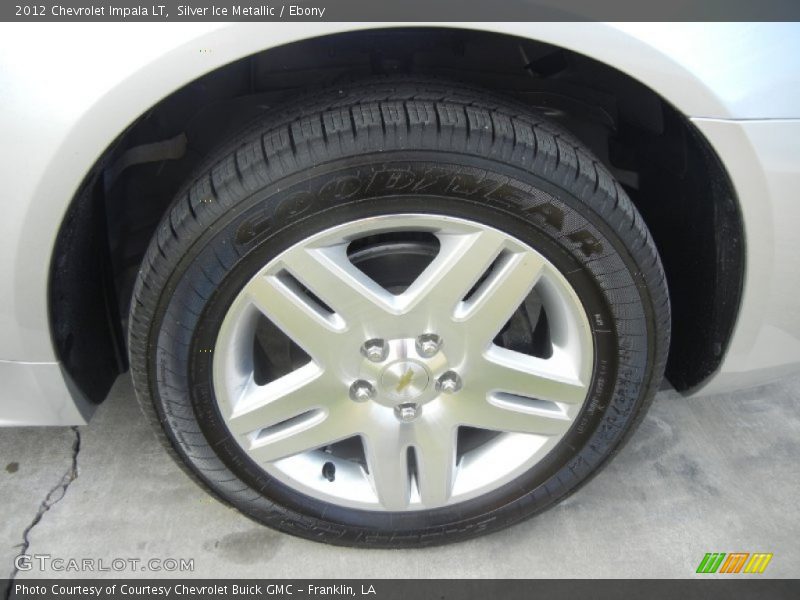 Silver Ice Metallic / Ebony 2012 Chevrolet Impala LT