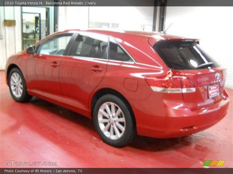 Barcelona Red Metallic / Ivory 2010 Toyota Venza I4