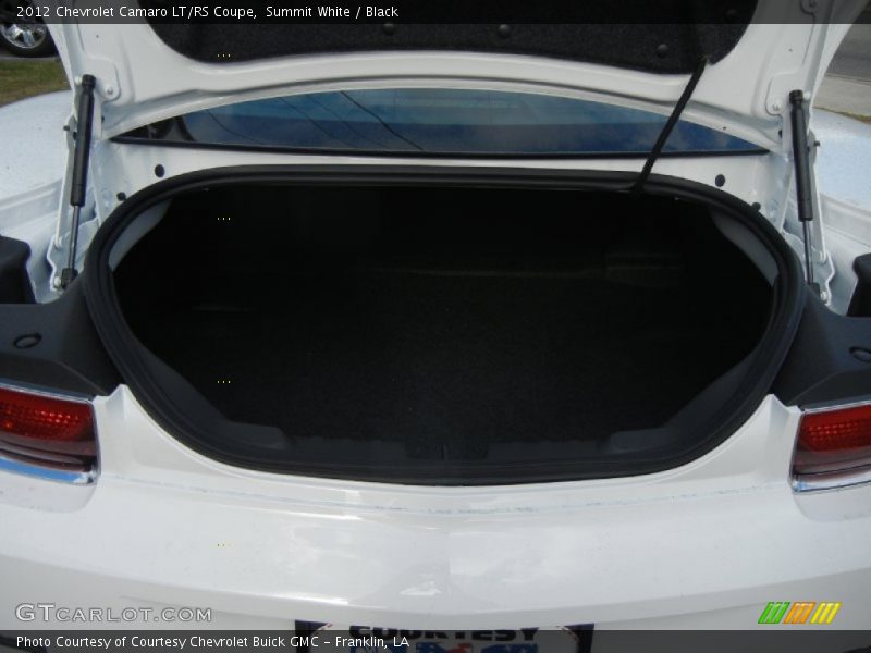 Summit White / Black 2012 Chevrolet Camaro LT/RS Coupe