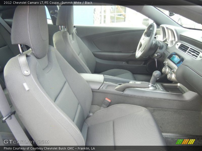 Summit White / Black 2012 Chevrolet Camaro LT/RS Coupe