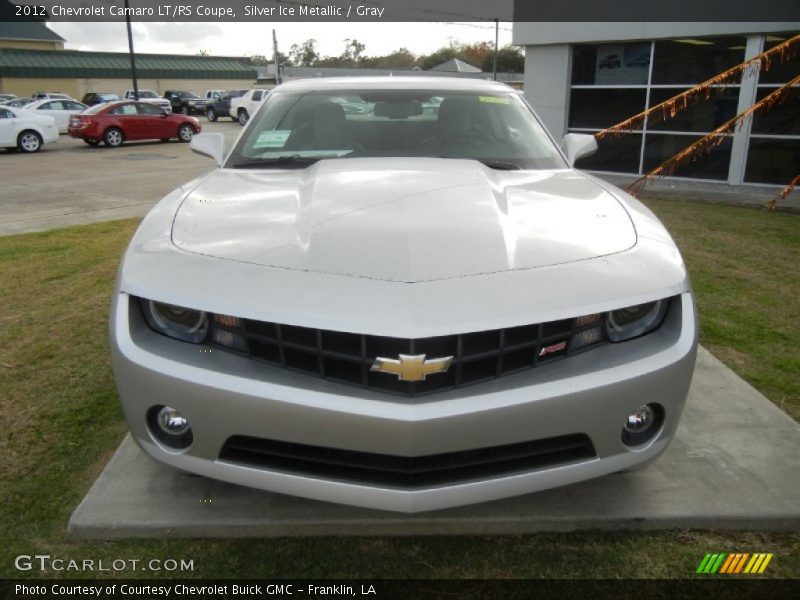 Silver Ice Metallic / Gray 2012 Chevrolet Camaro LT/RS Coupe