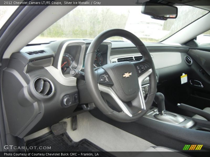 Silver Ice Metallic / Gray 2012 Chevrolet Camaro LT/RS Coupe