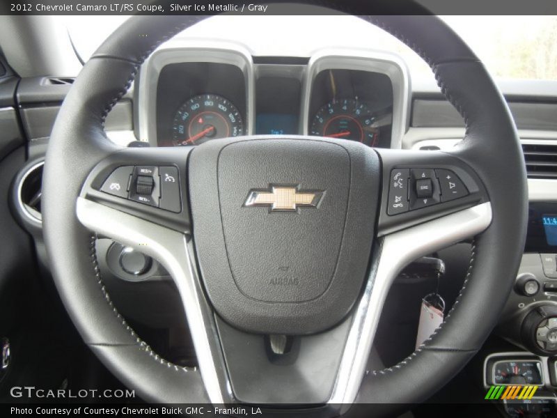 Silver Ice Metallic / Gray 2012 Chevrolet Camaro LT/RS Coupe