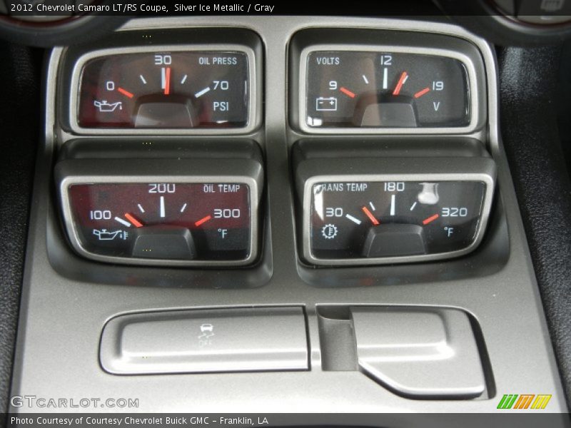 Silver Ice Metallic / Gray 2012 Chevrolet Camaro LT/RS Coupe
