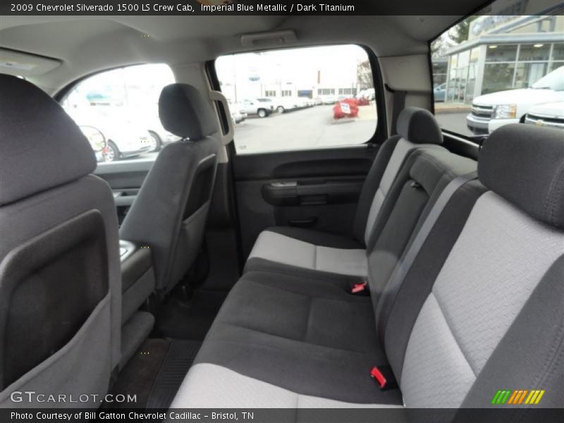 Imperial Blue Metallic / Dark Titanium 2009 Chevrolet Silverado 1500 LS Crew Cab