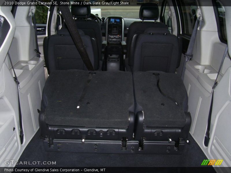 Stone White / Dark Slate Gray/Light Shale 2010 Dodge Grand Caravan SE