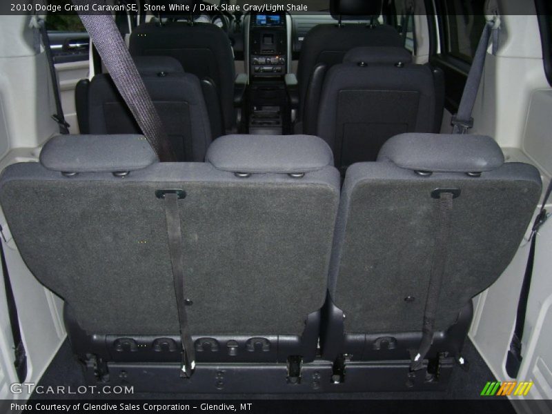 Stone White / Dark Slate Gray/Light Shale 2010 Dodge Grand Caravan SE