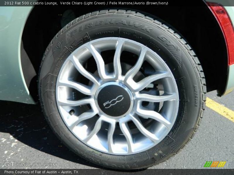  2012 500 c cabrio Lounge Wheel