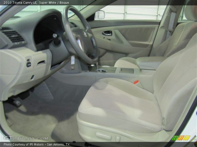 Super White / Bisque 2010 Toyota Camry LE