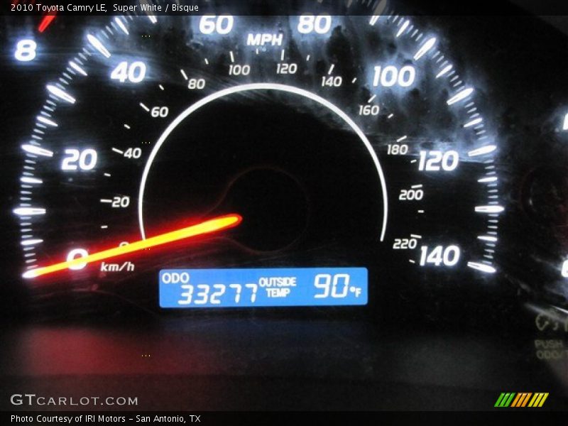Super White / Bisque 2010 Toyota Camry LE
