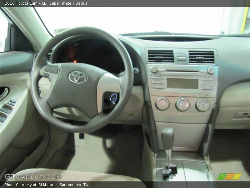 Super White / Bisque 2010 Toyota Camry LE