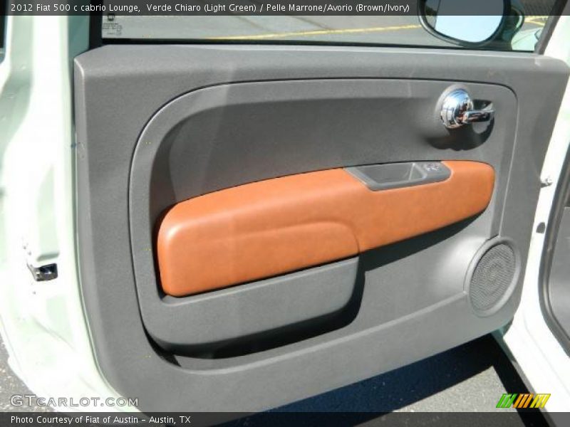Door Panel of 2012 500 c cabrio Lounge