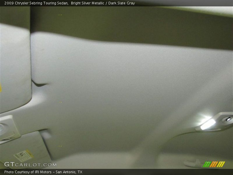 Bright Silver Metallic / Dark Slate Gray 2009 Chrysler Sebring Touring Sedan