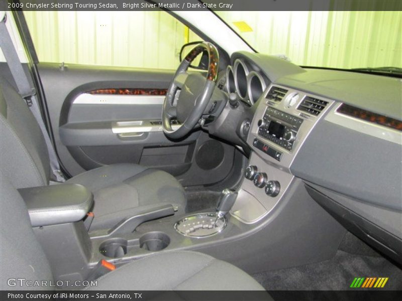 Bright Silver Metallic / Dark Slate Gray 2009 Chrysler Sebring Touring Sedan