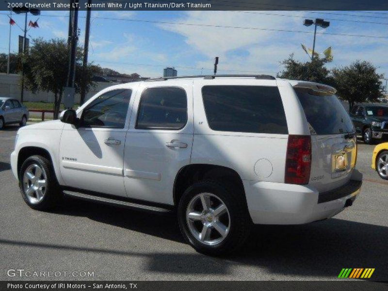 Summit White / Light Titanium/Dark Titanium 2008 Chevrolet Tahoe LT