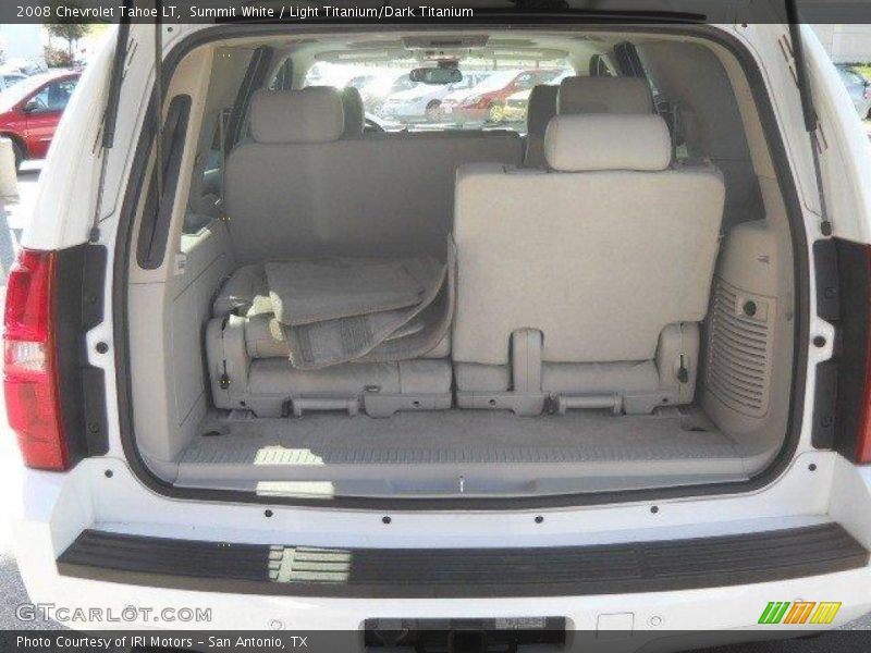 Summit White / Light Titanium/Dark Titanium 2008 Chevrolet Tahoe LT