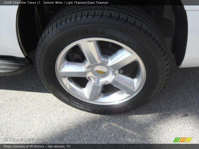 Summit White / Light Titanium/Dark Titanium 2008 Chevrolet Tahoe LT
