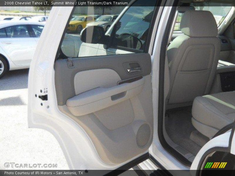 Summit White / Light Titanium/Dark Titanium 2008 Chevrolet Tahoe LT