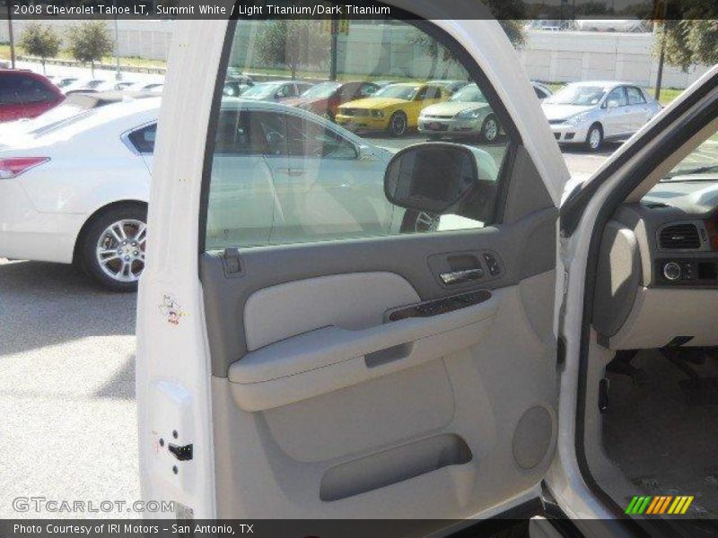 Summit White / Light Titanium/Dark Titanium 2008 Chevrolet Tahoe LT