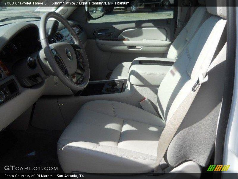 Summit White / Light Titanium/Dark Titanium 2008 Chevrolet Tahoe LT