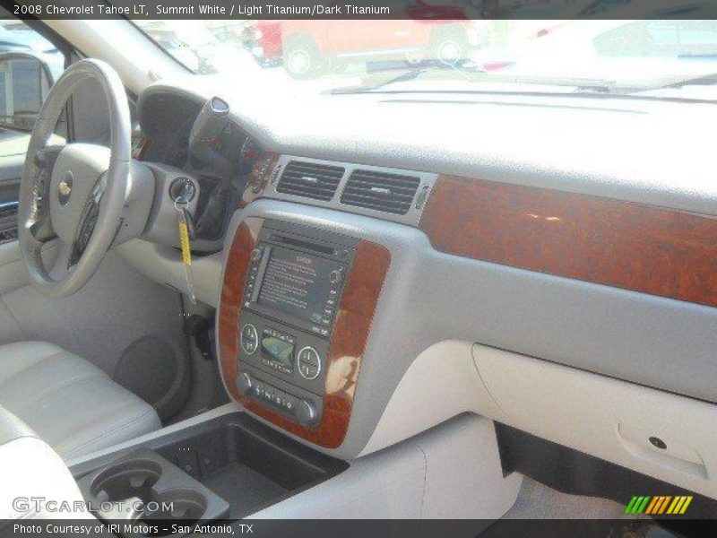 Summit White / Light Titanium/Dark Titanium 2008 Chevrolet Tahoe LT