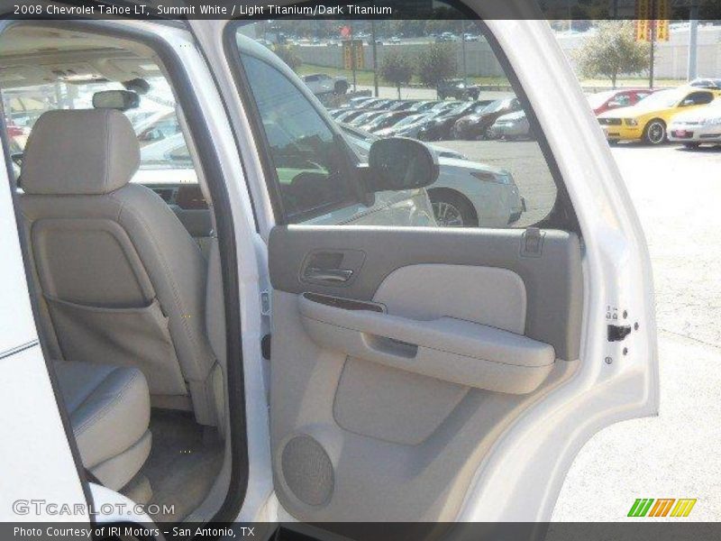 Summit White / Light Titanium/Dark Titanium 2008 Chevrolet Tahoe LT
