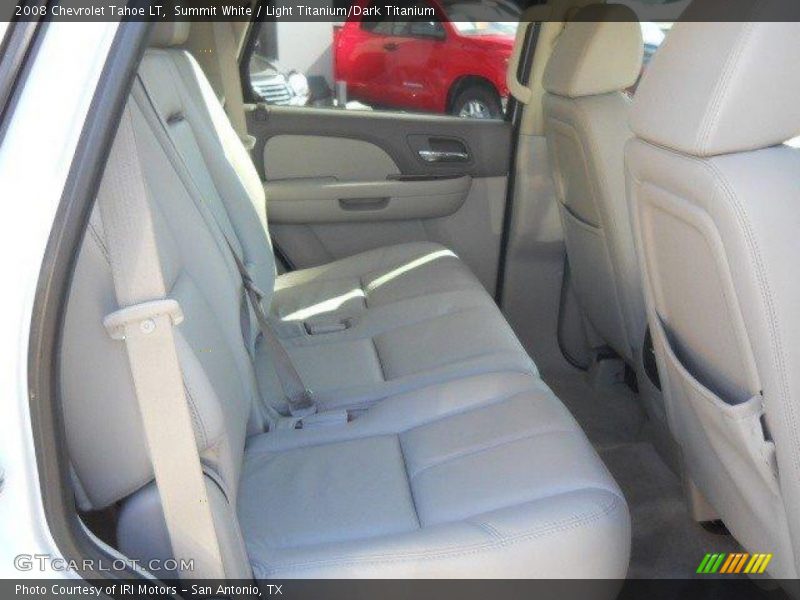 Summit White / Light Titanium/Dark Titanium 2008 Chevrolet Tahoe LT