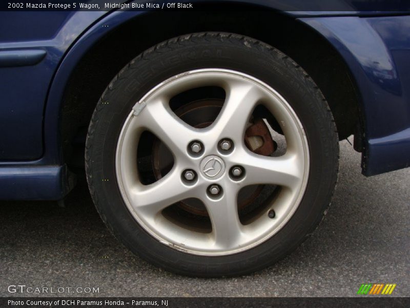 Midnight Blue Mica / Off Black 2002 Mazda Protege 5 Wagon