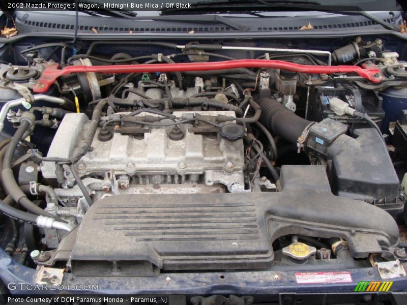 Midnight Blue Mica / Off Black 2002 Mazda Protege 5 Wagon
