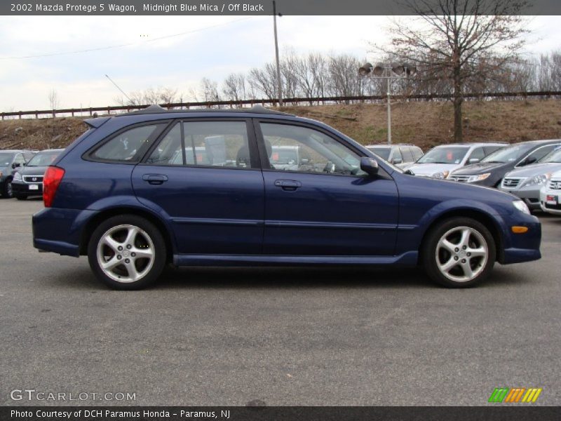Midnight Blue Mica / Off Black 2002 Mazda Protege 5 Wagon