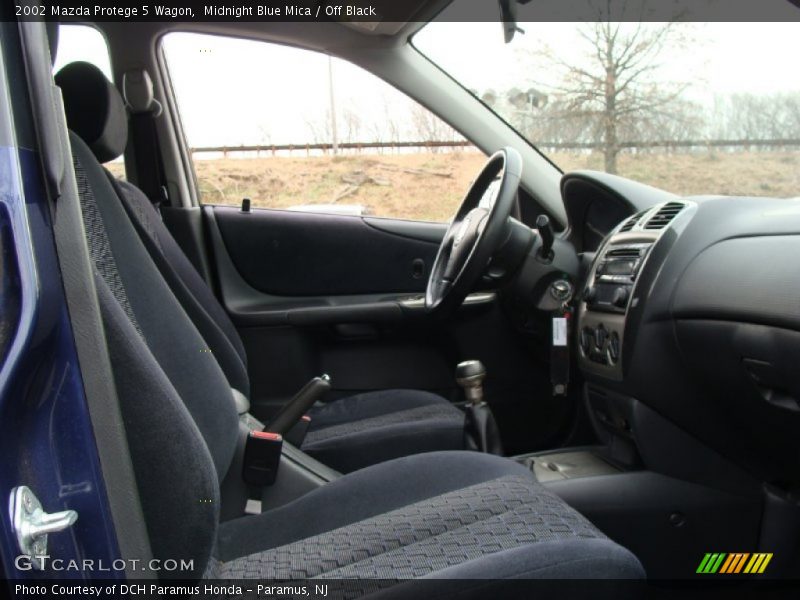 Midnight Blue Mica / Off Black 2002 Mazda Protege 5 Wagon